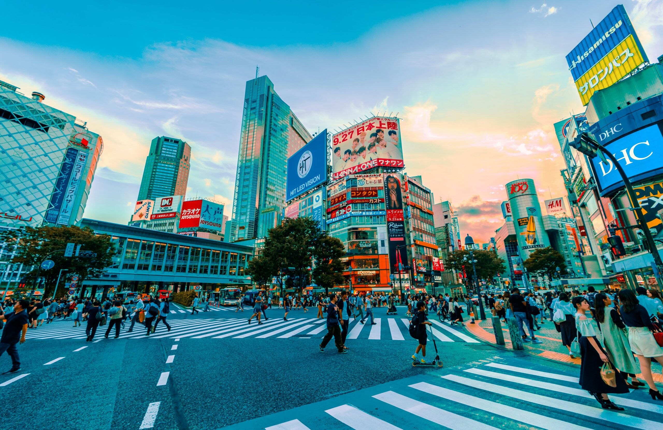 living in Japan